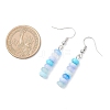 3 Pairs Glass Dangle Earrings EJEW-JE06643-4