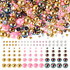 Half Round ABS Plastic Cabochons FIND-TAC0038-08C-2