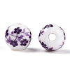 Famille Rose Porcelain Beads PORC-M531-3-2