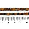 Natural Tiger Eye Beads Strands G-B129-A21-01-5