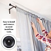 Gorgecraft Plastic Round Curtain Rod Finials FIND-GF0002-88B-4