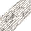 Electroplated Shell Pearl Beads Strands X-BSHE-K017-2mm-1