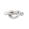 304 Stainless Steel Connector Charms STAS-B113-03P-1