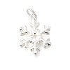925 Sterling Silver Pendants STER-Q003-01F-S-1
