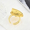 304 Stainless Steel Open Cuff Rings for Women STAS-Z111-02G-4