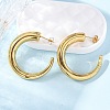 C-Shaped 304 Stainless Steel Stud Earrings for Women EJEW-A125-05G-1