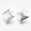 Non-Tarnish 304 Stainless Steel Stud Earring Findings STAS-S079-57A-02-2