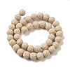 Natural Lava Rock Bead Strands G-L435-03-8mm-17-2