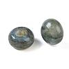 Natural Labradorite European Beads G-G740-14x8mm-37-2