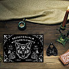 Pendulum Dowsing Divination Board Set DJEW-WH0324-081-6