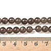 Natural Smoky Quartz Bead Strands G-D840-62-6mm-6
