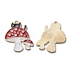 Autumn Theme Alloy Enamel Pendants X-FIND-I014-09LG-2