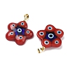 Handmade Lampwork Pendants LAMP-D006-07G-3