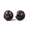 Handmade Gold Sand Lampwork Beads LAMP-N045-01B-02-1