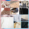 240Pcs 6 Style 1-Hole Plastic Button BUTT-PH0001-14-7