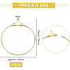 40Pcs Brass Pendants KK-BC0001-94-2