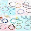 DIY Bohemian Stacked Beads Bracelet Making Findings Kits DIY-YW0011-37-4