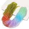 Transparent Painted Glass Beads Strands DGLA-A034-T4mm-A12-1