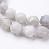 Natural White Crazy Agate Beads Strands G-J376-14-10mm-3