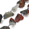 Natural African Bloodstone Beads Strands GG-CBA0B77-A09-03-2