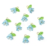 Transparent Acrylic Pendants PALLOY-YW00081-06-1