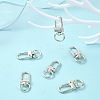 10Pcs Alloy Swivel Clasps PURS-CJ0001-01-5