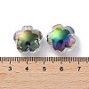 UV Plating Rainbow Iridescent Acrylic Beads OACR-H112-20C-3