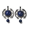 Natural Dyed Lapis Lazuli Pendants GG-CBA7610-03AS-07-1
