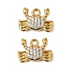 304 Stainless Steel Charms X-STAS-F321-01G-02-1