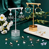 40Pcs 4 Colors Brass Butterfly Earring Hooks KK-SC0005-54-4