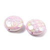 2Pcs UV Plating Acrylic Beads FIND-C067-03B-2