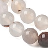 Natural Dendritic Agate Beads Strands G-C011-10mm-01-4
