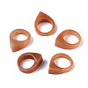 Natural Red Aventurine Finger Rings G-T143-27-1