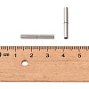 Tarnish Resistant 304 Stainless Steel Bayonet Clasps STAS-L134-04-4
