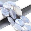 Natural Blue Lace Agate Beads Strands G-H006-A01-02-2