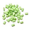 2-Hole Baking Paint Glass Seed Beads SEED-S023-17B-44-1