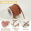 3 Rolls 3 Colors Faux Suede Cord LW-HS0001-01A-4