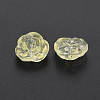 Transparent Baking Painted Glass Beads GLAA-S190-022-A09-4