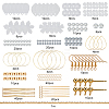DIY Petal Earring Making Kits DIY-SC0013-77G-2