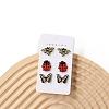 Acrylic Stud Earrings for Women PW-WG6C60C-01-3