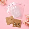 30Pcs Square Paper Earring Display Cards EDIS-YW0001-06A-3