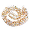 Glass Beads Strands GLAA-Q090-001-3