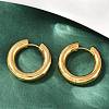 202 Stainless Steel Polishing Hoop Earrings EJEW-M106-02G-05-1
