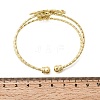 Brass Micro Pave Cubic Zirconia Cuff Bangles BJEW-F526-05G-5