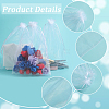 30pcs Large Organza Pouches Portable Shoes Bag Travel Storage Drawstring Bags OP-SP0001-03A-01-5
