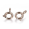 Ion Plating(IP) 304 Stainless Steel Spring Ring Clasps STAS-F224-02RG-B-2