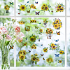 8 Sheets 8 Styles PVC Waterproof Wall Stickers DIY-WH0345-050-5