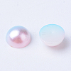 Imitation Pearl Acrylic Cabochons OACR-R063-3mm-02-2