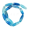 Natural Striped Agate/Banded Agate Beads Strands G-S280-10A-3