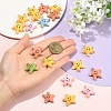 20Pcs Opaque Resin Decoden Cabochons RESI-YW0005-74-5